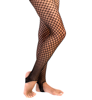 Stirrup Fishnet Tights